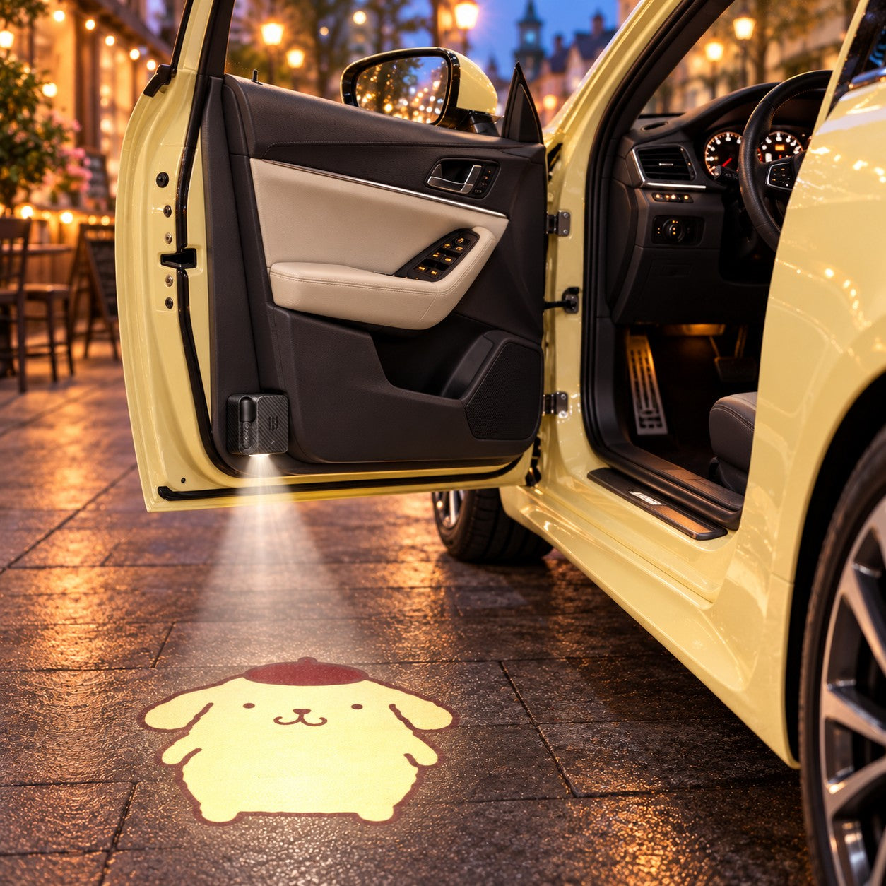 Pompompurin ground-projection design