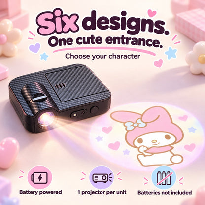 Sanrio Car Projector - Six designs, one projector per unit